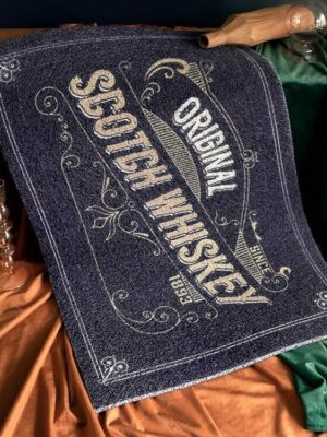 Vintage Dust Removal Word  (Whiskey) Doormat Entrance Non-slip Outdoor Floormat