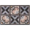 European (Mediterranean) Style Dust Remove Doormat Entrance Non-slip Outdoor Floormat