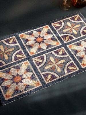 European (Morocco) Style Dust Remove Doormat Entrance Non-slip Outdoor Floormat