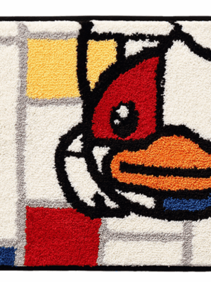 B.duck Bathroom Water-absorbent Thick Flocked Mats Bathroom Foot Mats Household Toilet Doorway Mats 05