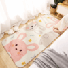 Cartoon Faux Cashmere Bedroom Carpet Home Living Room Study Plush Mats Bedside Carpet Window Mats 04