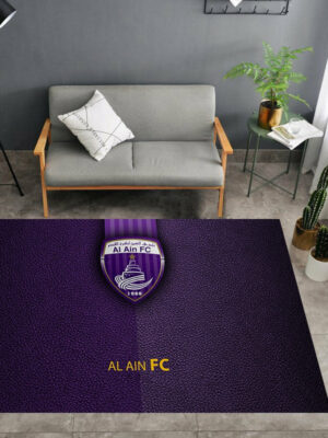 AL AIN FC® Logo - Football Mats For Bedroom Children's Room Sofa Mat Easy Care Floor Mats