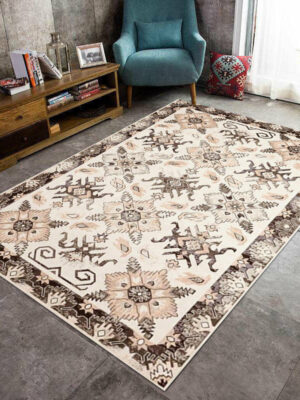 Bohemian Vintage Ethnic Bedroom Living Room Carpet 02