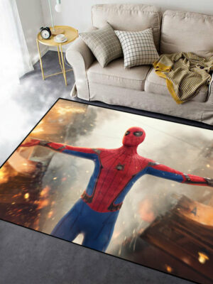 Marvel Universe Spider-Man Mats For Bedroom Children's Room Sofa Mat Easy Care Floor Mats 02