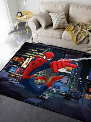Marvel Universe Spider-Man Mats For Bedroom Children's Room Sofa Mat Easy Care Floor Mats 03