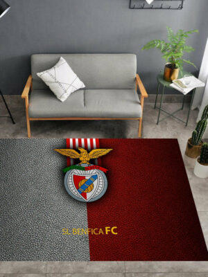 S.L. Benfica Logo - Football Mats For Bedroom Children's Room Sofa Mat Easy Care Floor Mats