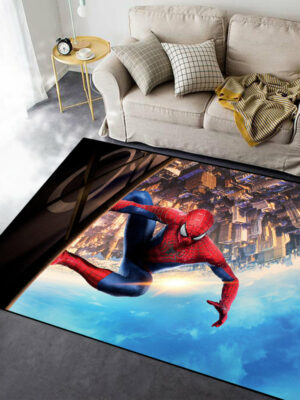 Marvel Universe Spider-Man Mats For Bedroom Children's Room Sofa Mat Easy Care Floor Mats 06