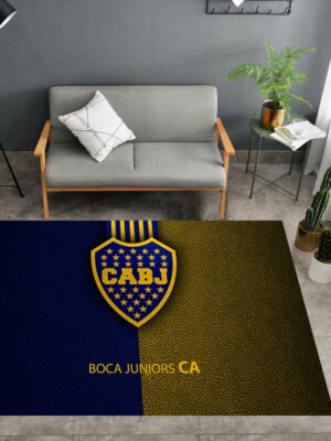Club Atlético Boca Juniors Logo - Football Mats For Bedroom Children's Room Sofa Mat Easy Care Floor Mats