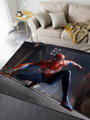 Marvel Universe Spider-Man Mats For Bedroom Children's Room Sofa Mat Easy Care Floor Mats 09