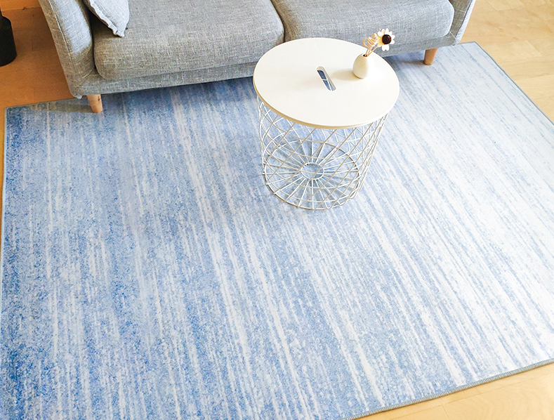 Gradient Colour Simple Modern Plain Rug Bedroom Living Room Sofa Rugs Floor Mat - Image 6