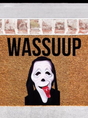 Horror Halloween Clowns Bones Skeletons Anti-slip Absorbent Bathroom Kitchen Carpet 10