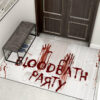 Clown Halloween Doormat Skeleton Grimace Floor Mat Bathroom Mat 10