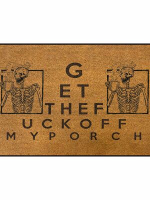 Horror Halloween Clowns Bones Skeletons Anti-slip Absorbent Bathroom Kitchen Carpet 11