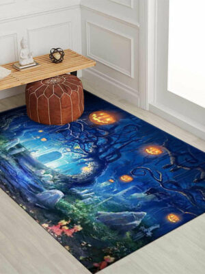 Clown Halloween Doormat Skeleton Grimace Floor Mat Bathroom Mat 11