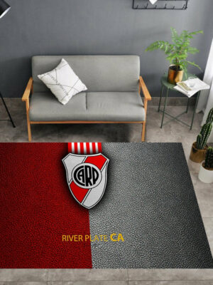 Club Atlético River Plate Logo - Football Mats For Bedroom Children's Room Sofa Mat Easy Care Floor Mats
