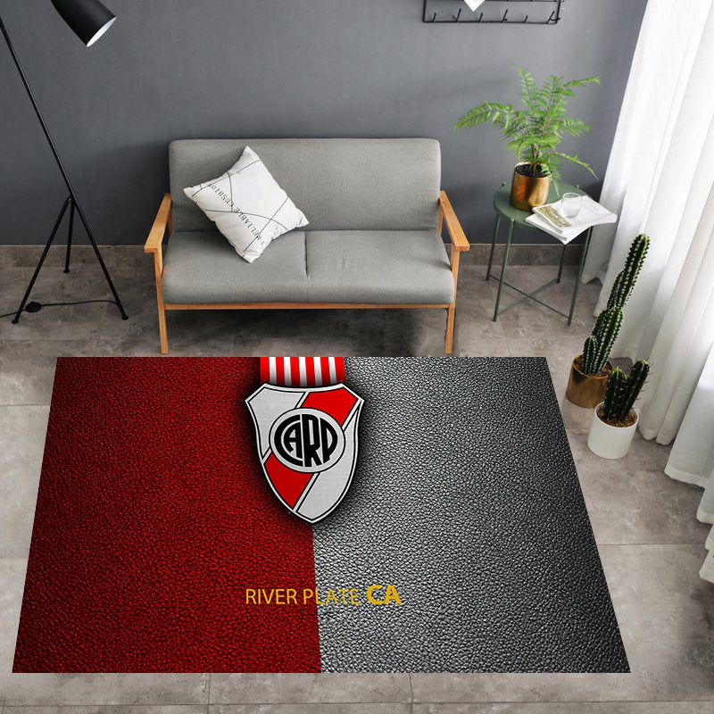 Club Atlético River Plate Logo - Football Mats For Bedroom Children's Room Sofa Mat Easy Care Floor Mats