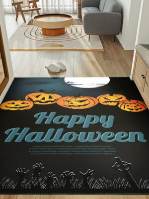 Clown Halloween Doormat Skeleton Grimace Floor Mat Bathroom Mat 13