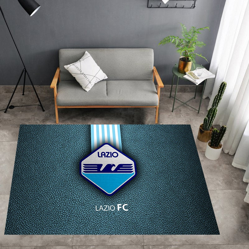 S.S. Lazio Logo - Football Mats For Bedroom Children's Room Sofa Mat Easy Care Floor Mats