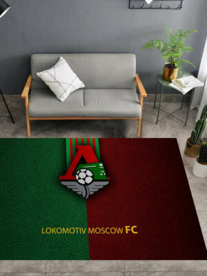 FC Lokomotiv Moscow Logo - Football Mats For Bedroom Children's Room Sofa Mat Easy Care Floor Mats