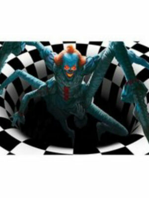 Clown Halloween Doormat Skeleton Grimace Floor Mat Bathroom Mat 21