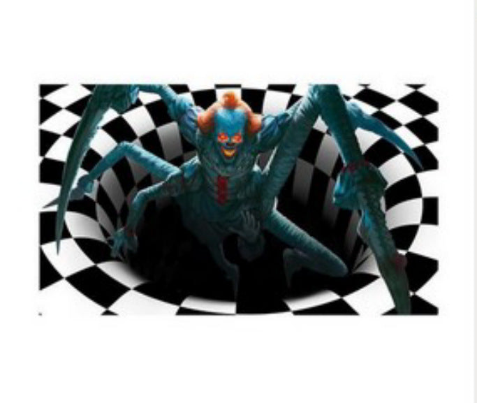 Clown Halloween Doormat Skeleton Grimace Floor Mat Bathroom Mat 21