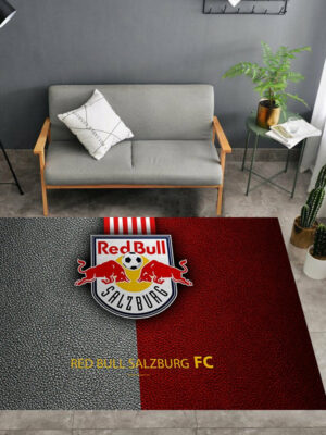 FC Red Bull Salzburg Logo - Football Mats For Bedroom Children's Room Sofa Mat Easy Care Floor Mats