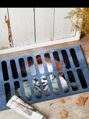 Clown Halloween Doormat Skeleton Grimace Floor Mat Bathroom Mat 28