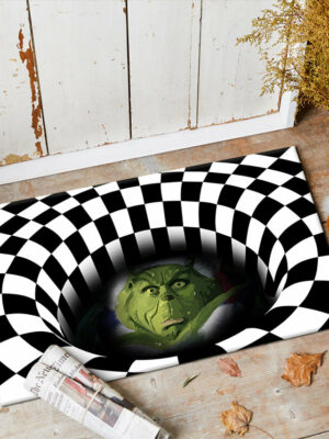 Clown Halloween Doormat Skeleton Grimace Floor Mat Bathroom Mat 31