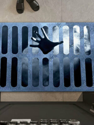 Clown Halloween Doormat Skeleton Grimace Floor Mat Bathroom Mat 42