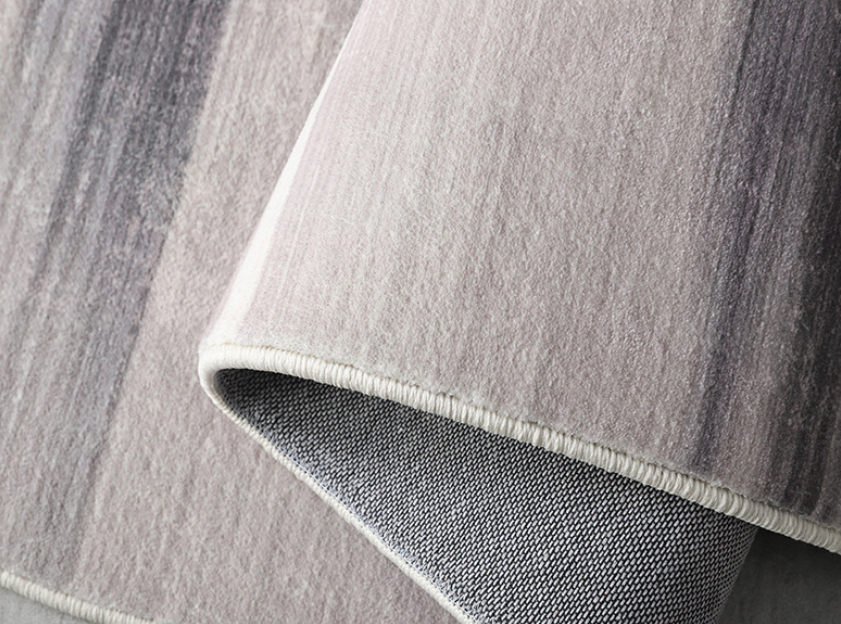 Gradient Simple Lines Rugs Faux Cashmere Carpets for Office Living Room Dining Room Bedroom Hall 02 - Image 2