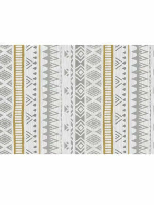 Simple Grey and Yellow Modern Morracan Geometric Patterned Rug Bedroom Living Room Sofa Rugs Floor Mat