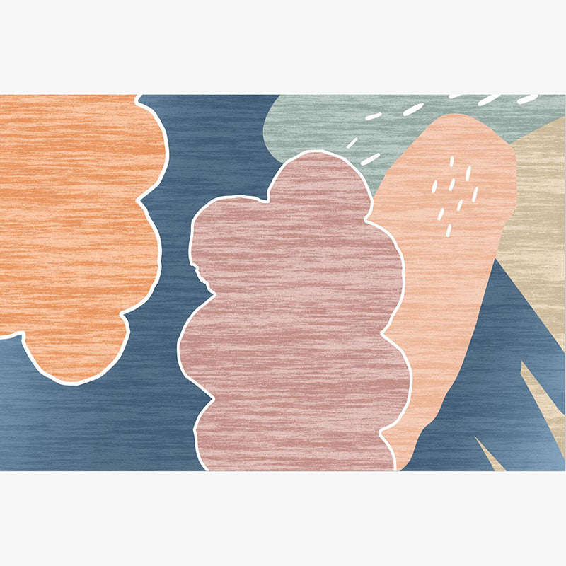 Warm Colour Modern Contemporary Simple Geometric Rugs for Living Room Dining Room Bedroom - Image 2