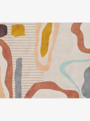 Modern Contemporary Abstract Geometric Rugs for Living Room Dining Room Bedroom