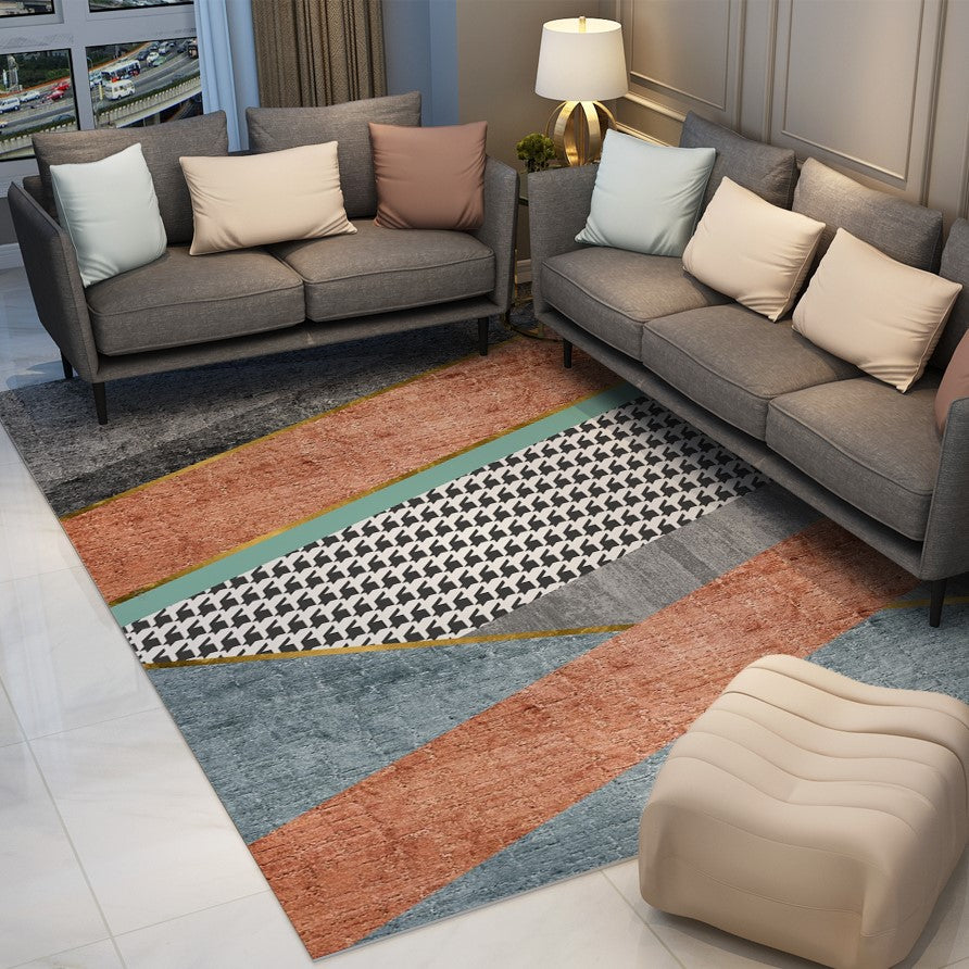 Modern Contemporary Geometric Rugs for Living Room Dining Room Bedroom Hall - Image 3
