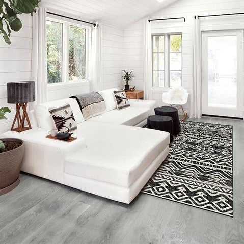 Modern Black Geometric Rugs for Living Room Bedroom Hall Office Machine Washable - Image 4