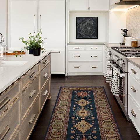 Traditional Classic Bohemian Machine Washable Rugs Runners for Living Room Bedroom Hall Office